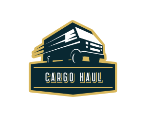 Truck Express Delivery logo design