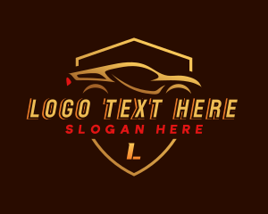 League - Car Team Mechanic logo design
