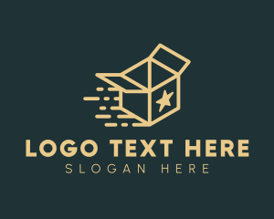 Package - Express Courier Box logo design
