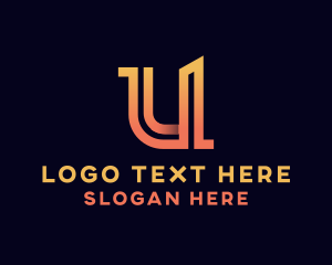 Creative Marketing Letter U  Logo