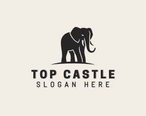 Wildlife Elephant Animal Logo