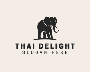 Thailand - Wildlife Elephant Animal logo design