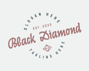 Jewelry Retro Business logo design