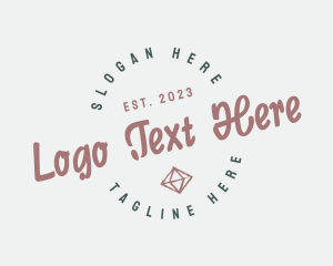 Diamond Retro Business Logo