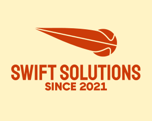Swift - Fast Basketball Comet logo design