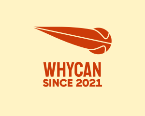 League - Fast Basketball Comet logo design