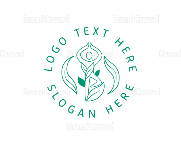 Organic Yoga Wellness Logo