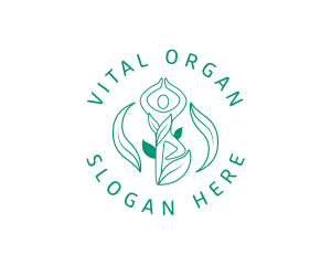 Organic Yoga Wellness logo design