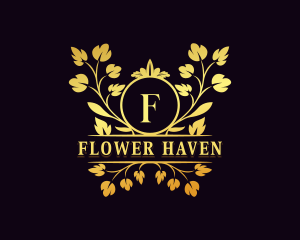 Floral Flower Boutique logo design