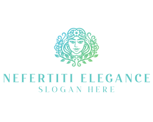 Beautiful Flower Woman Spa  logo design