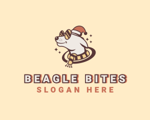 Beagle - Cool Pet Dog Scarf logo design