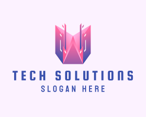Esports - Pixelated Software Technology logo design