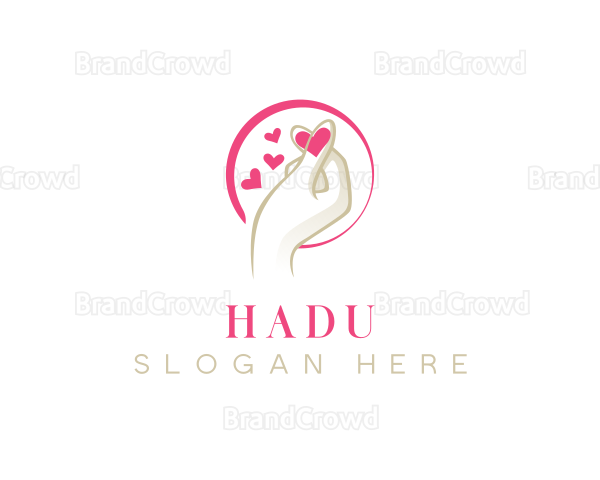 Hand Hearted Yoga Logo