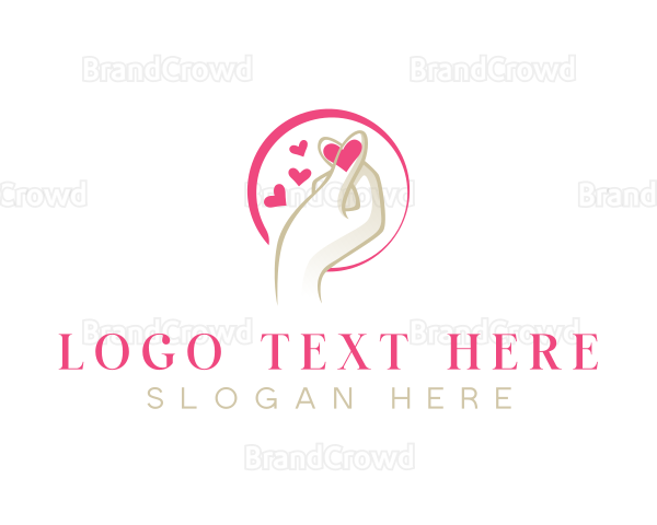 Hand Hearted Yoga Logo