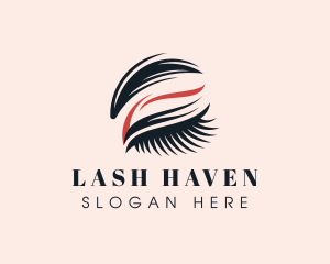 Eyelash Eyebrow Cosmetics logo design