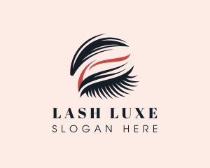 Eyelash Eyebrow Cosmetics logo design