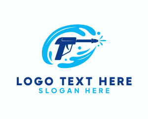 Cleaning - Cleaning Hydraulic Washer logo design