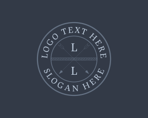 Hipster - Marine Restaurant Badge logo design