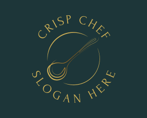 Elegant Dining Spoon logo design