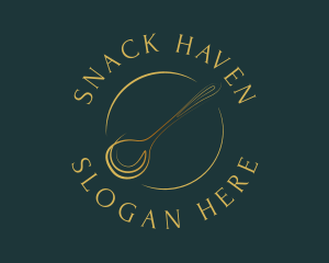 Elegant Dining Spoon logo design