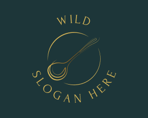 Kitchen - Elegant Dining Spoon logo design