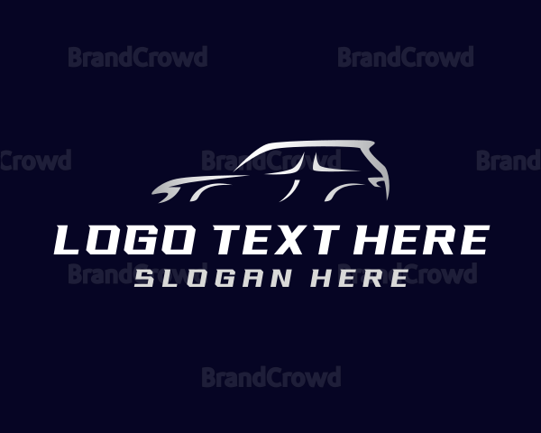 SUV Car Automotive Logo