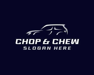 Rental - SUV Car Automotive logo design