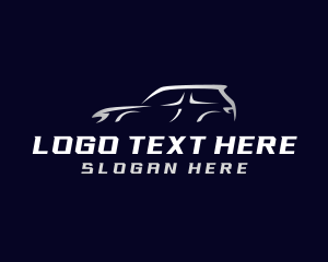 Rental - SUV Car Automotive logo design