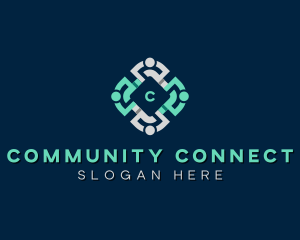 People Community Team logo design