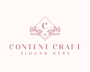 Floral Ornament Decor logo design