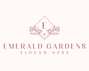 Floral Ornament Decor logo design