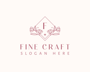 Floral Ornament Decor logo design