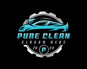 Car Automotive Wash logo design