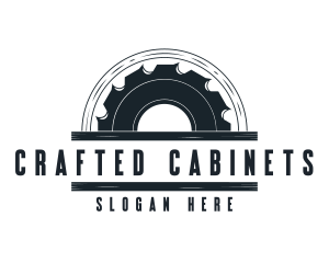 Cabinetry - Woodwork Carpentry Saw logo design