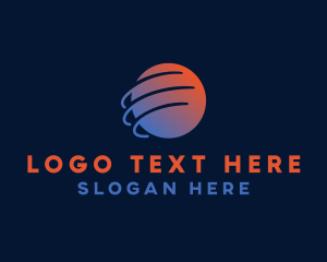 Expert - Telecom Network Globe logo design