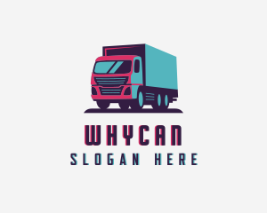 Roadie - Box Truck Cargo logo design