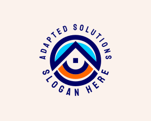 House Roof Renovation logo design