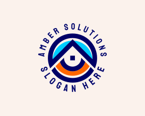 House Roof Renovation logo design