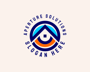 House Roof Renovation logo design