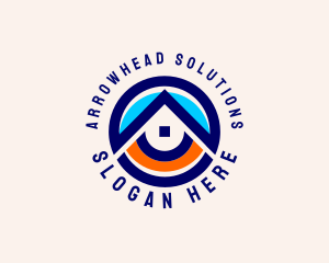 House Roof Renovation logo design