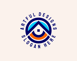 House Roof Renovation logo design