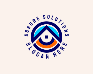 House Roof Renovation logo design