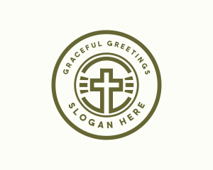 Christian - Religious Christian Cross logo design