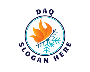 Industry - Fire & Ice Ventilation logo design