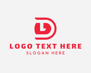 Business Generic Letter D logo design