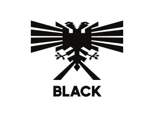 Modern Albania Flag logo design