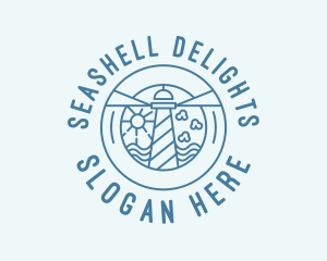 Quirky Lighthouse Landmark logo design