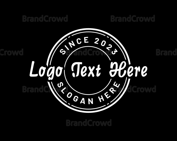 Urban Clothing Stamp Logo