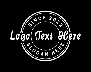 Hippie - Urban Clothing Emblem logo design