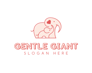 Elephant - Elephant Zoo Safari logo design